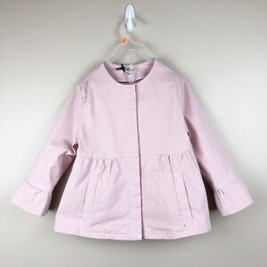 NWT. Massimo Dutti Girls Pink Jacket. Size 11-12.